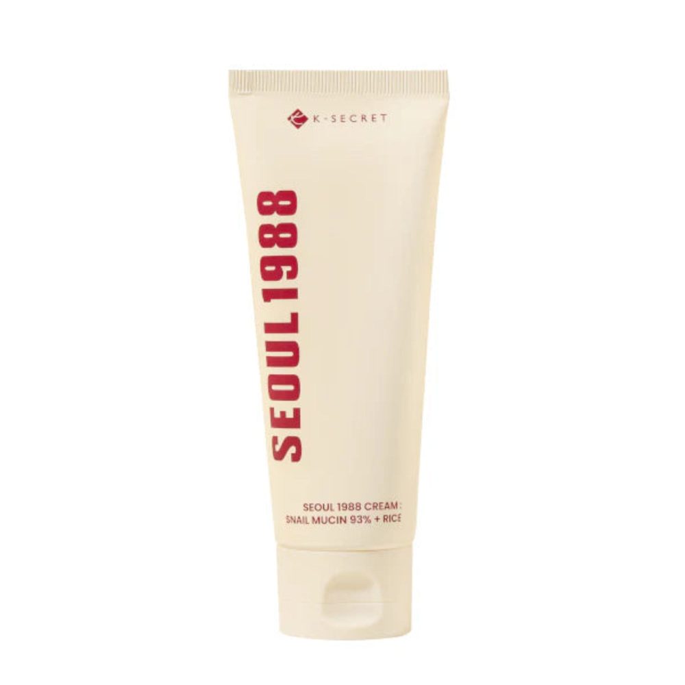 K-SECRET | SEOUL 1988 CREAM SNAIL MUCIN 93% + RICE 100ml K-SECRET | SEOUL 1988 CREAM SNAIL MUCIN 93% + RICE 100ml