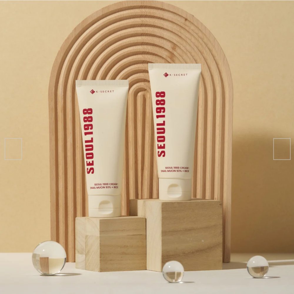 K-SECRET | SEOUL 1988 CREAM SNAIL MUCIN 93% + RICE 100ml K-SECRET | SEOUL 1988 CREAM SNAIL MUCIN 93% + RICE 100ml