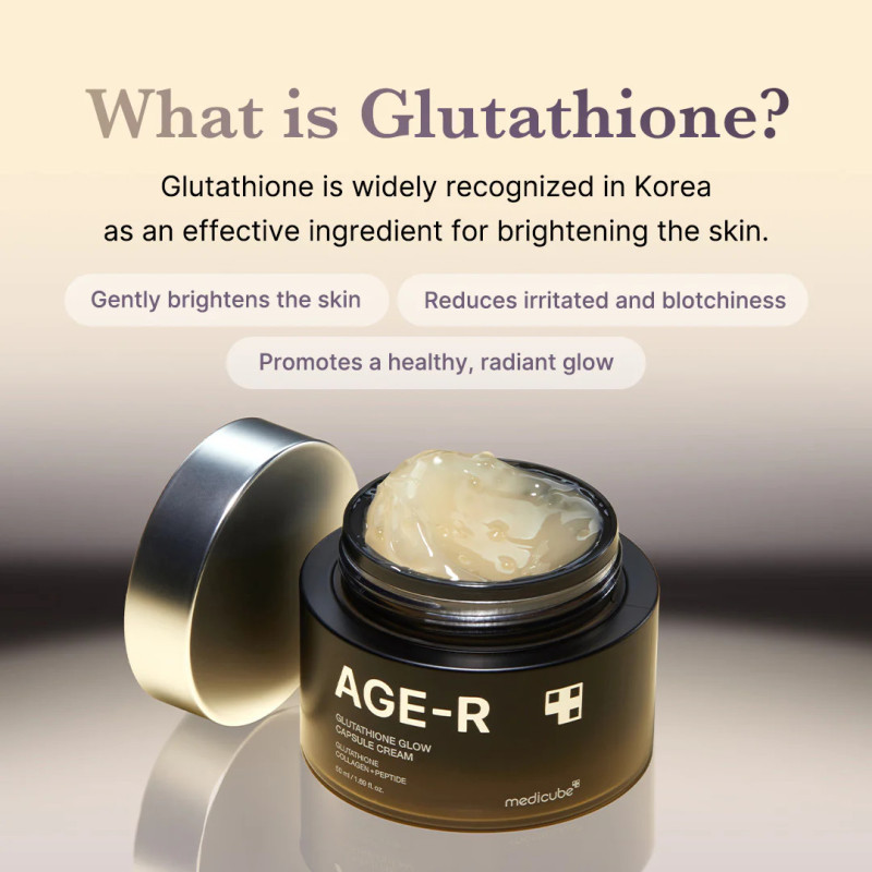MEDICUBE AGE R GLUTATHIONE GLOW CAPSULE CREAM 50 ML