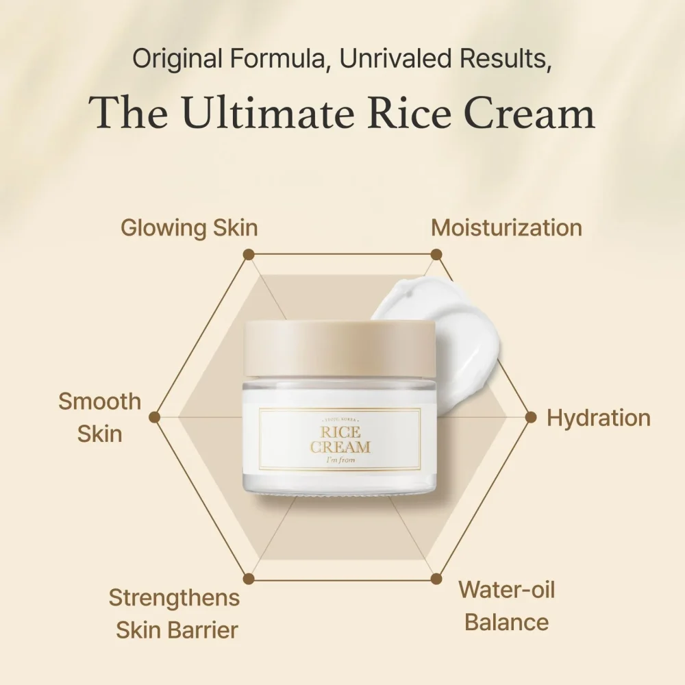 YEOJU KOREA - RICE CREAM I'M FROM 50g YEOJU KOREA - RICE CREAM I'M FROM 50g