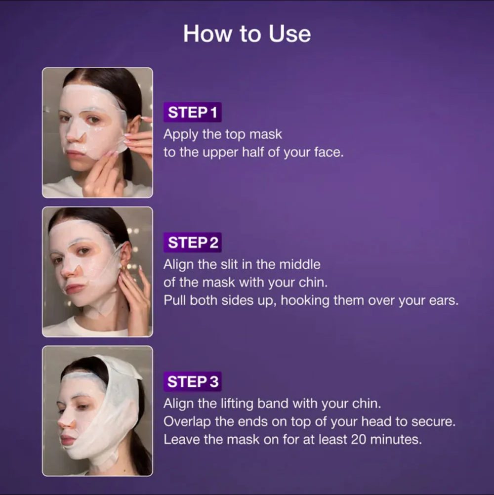 NUMBUZIN NAD+BIO LIFTING SIL MASQUE PACK DE 4pcs