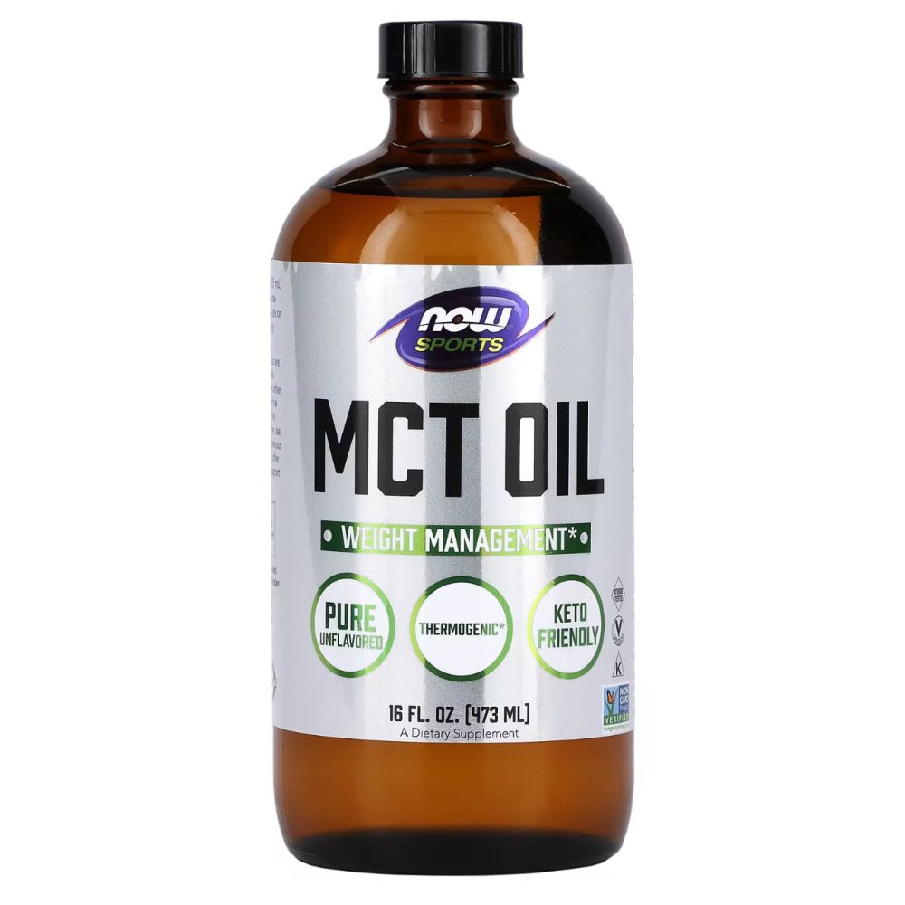 NOW FOODS SPORT MCT HUILE SANS ARÔME 473ml