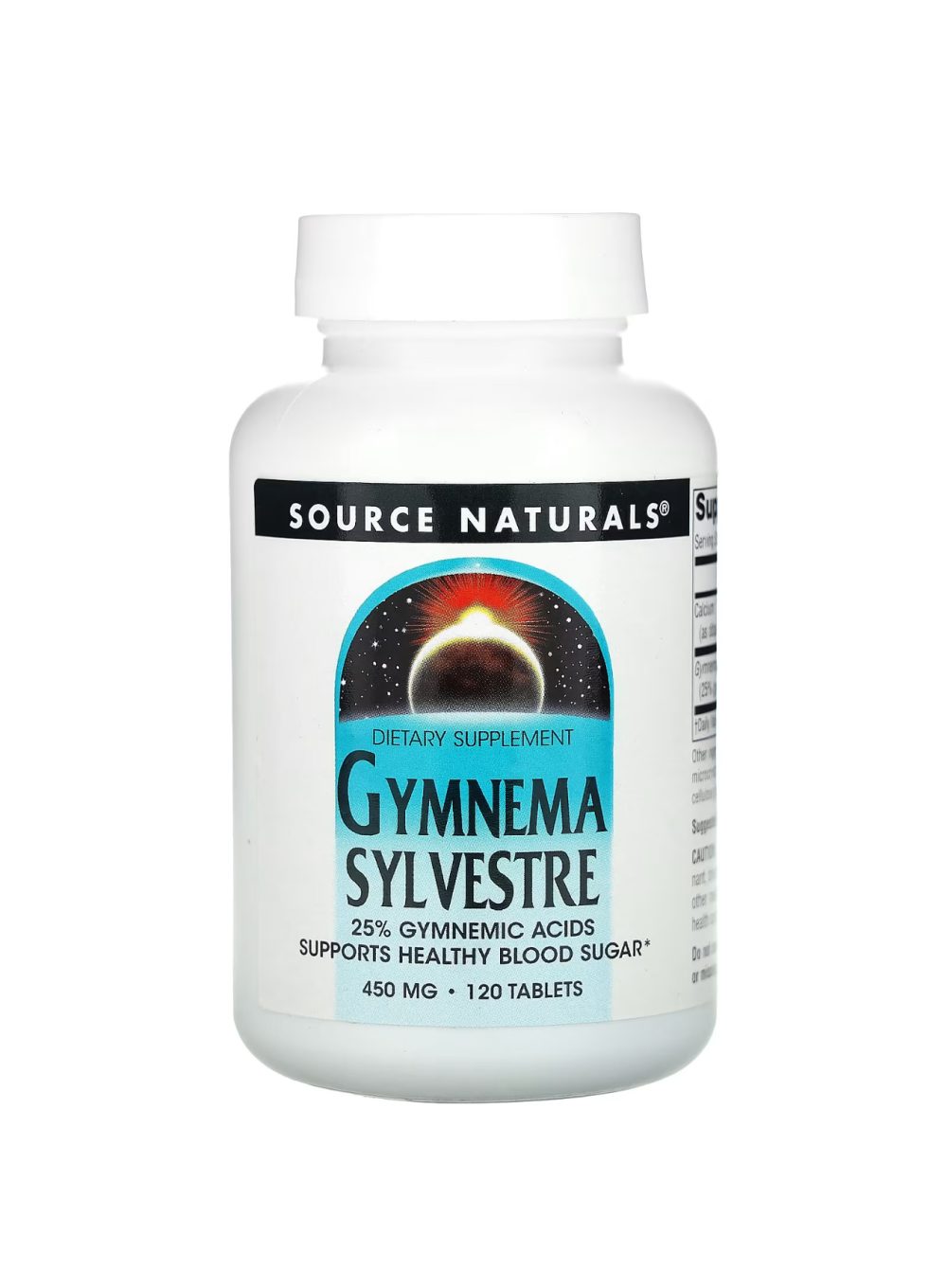 SOURCE NATURALS GYMNEMA SYLVESTRE 120 comprimés