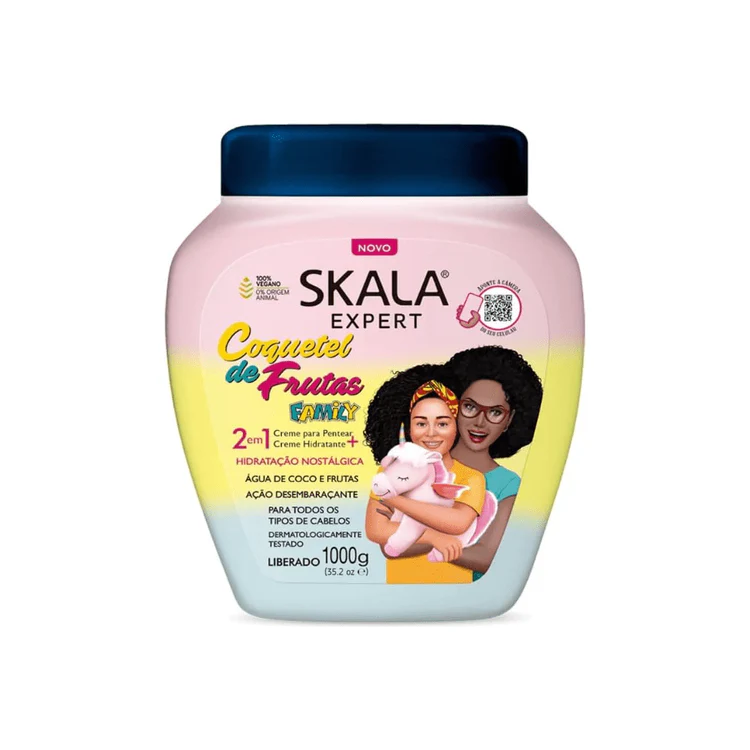 SKALA EXPERT COQUETEL DE FRUTAS FAMILLY Créme conditioner 1000g SKALA EXPERT COQUETEL DE FRUTAS FAMILLY Créme conditioner 1000g