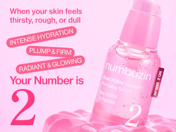 NUMBUZIN No.2 Rose PDRN Collagen Plumping Serum