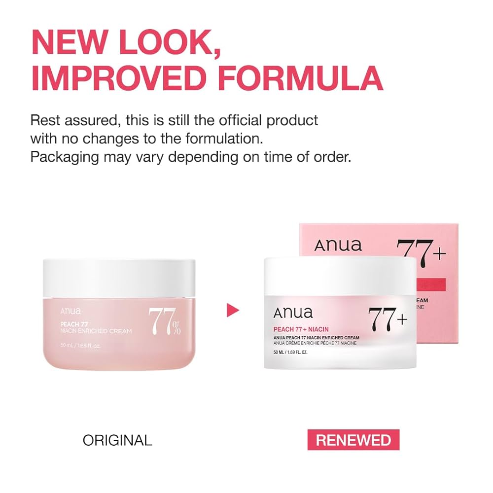 ANUA Peach 77 + Niacin Enriched Cream (50ml)